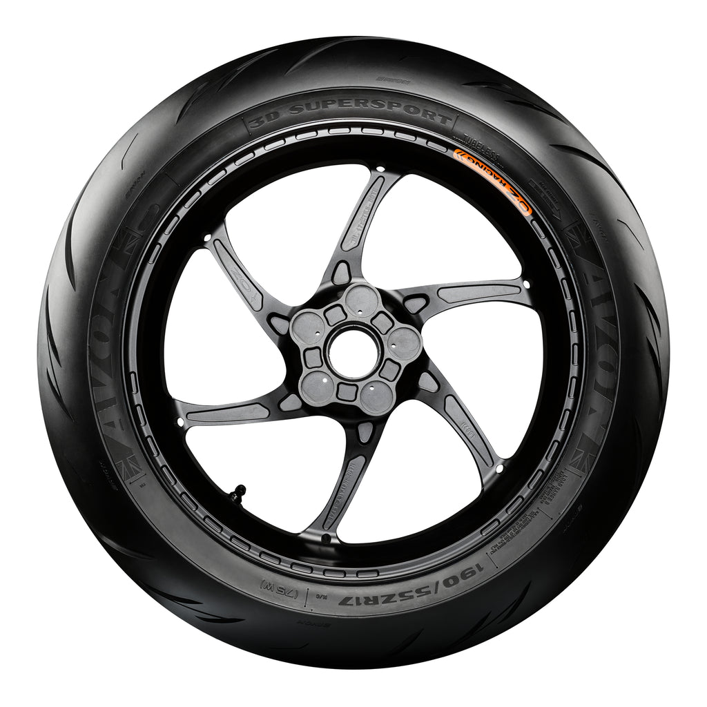 Avon 3D Supersport 180/55ZR17 Rear Tyre (73W Rating)
