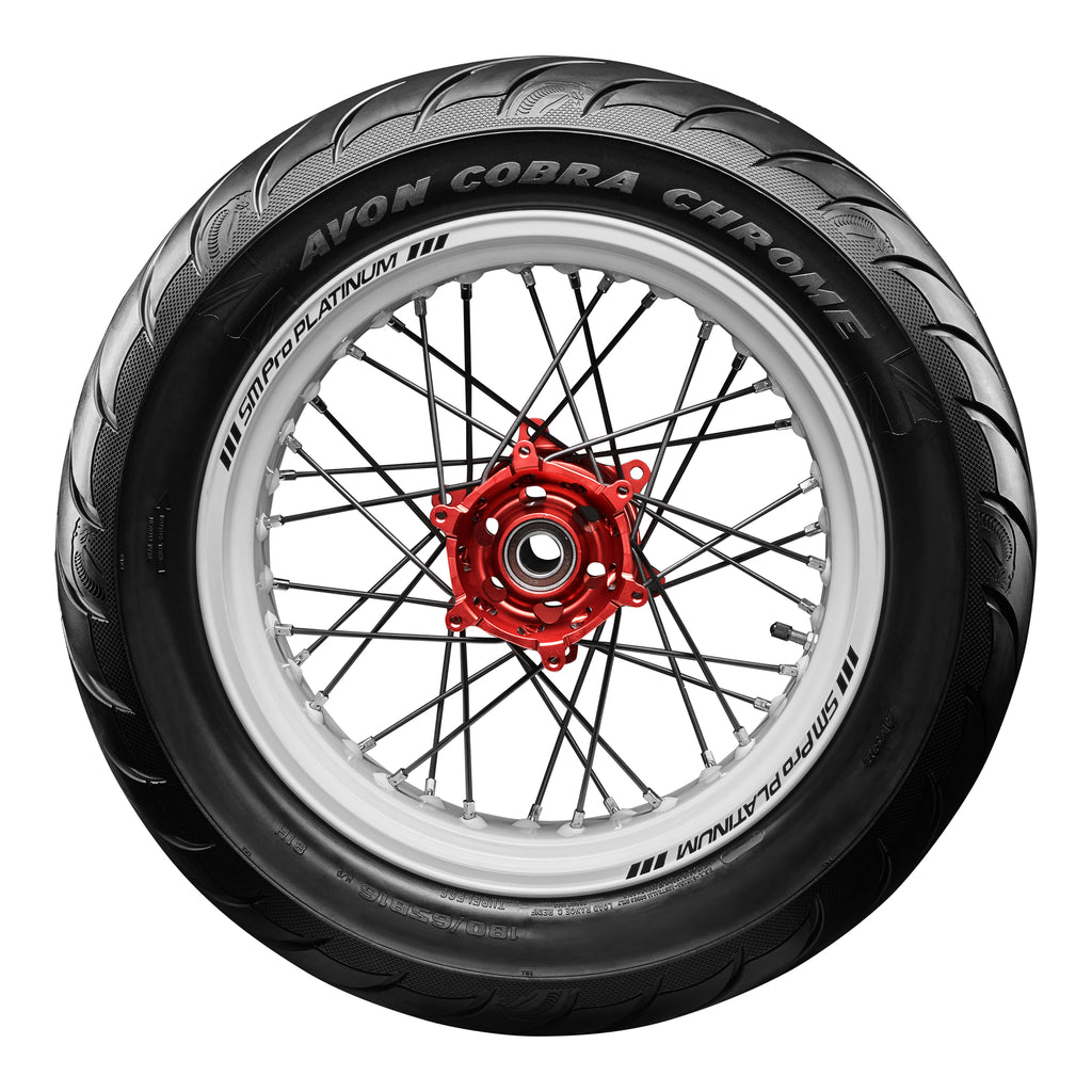Avon Cobra Chrome 180/60B17 Rear Tyre (81V Rating) AV92