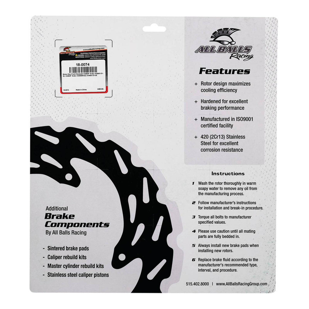 Brake Disc Front – 18-0074