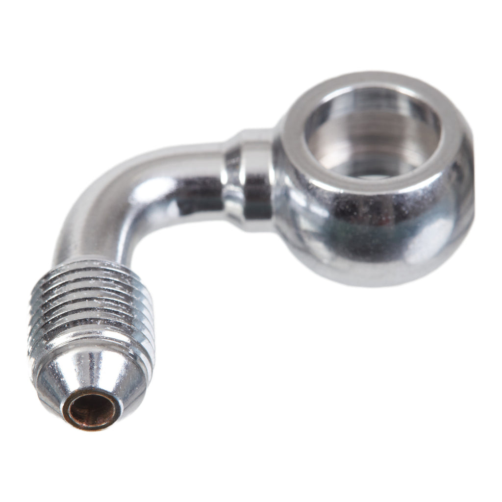 Whites Brake - 10mm Banjo - 90°@90 Chrome Steel