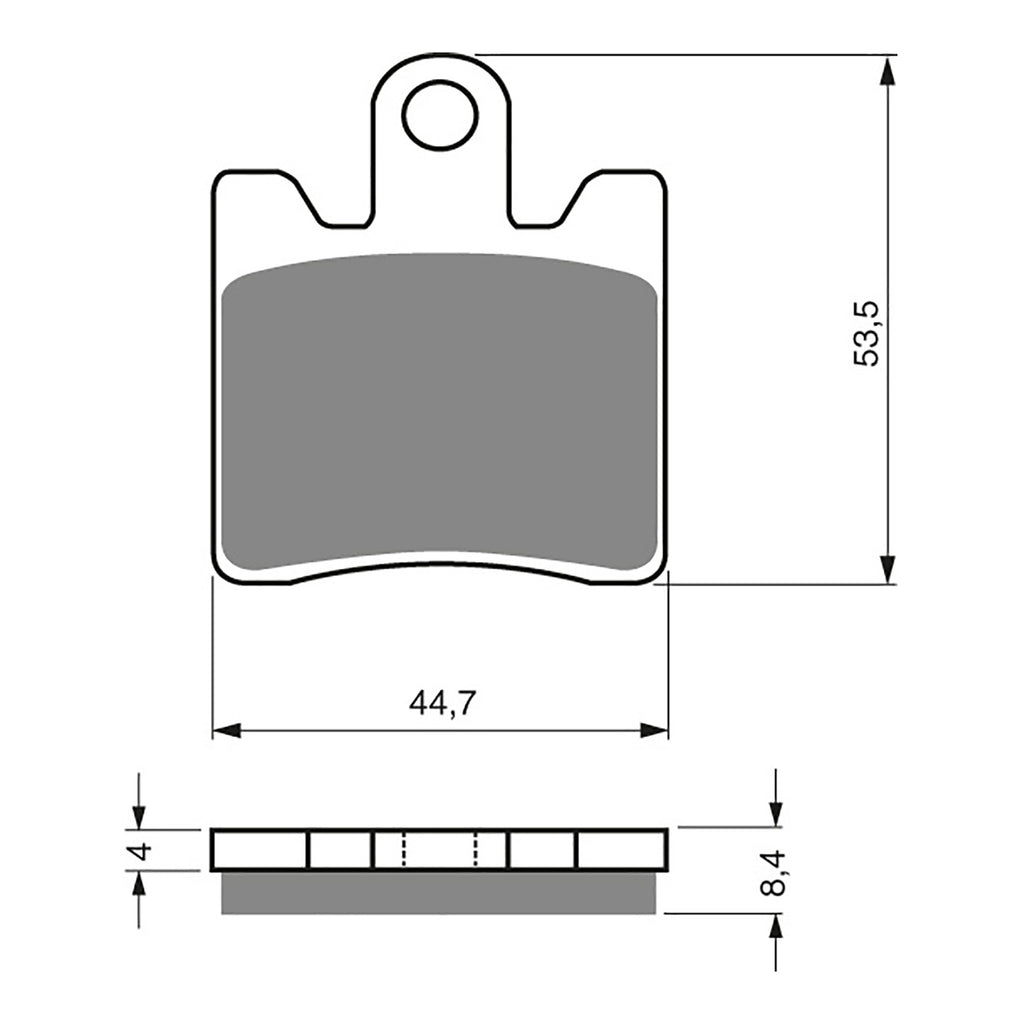 GOLDfren Brake Pads Sintered Sports GF326 - S3 ( PH366 )