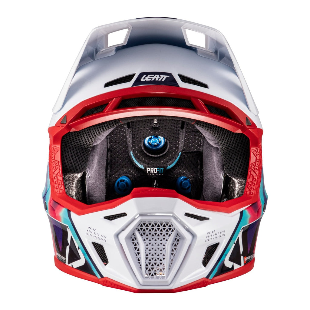 Leatt 2026 8.5 Helmet Kit - Royal Blue / Red