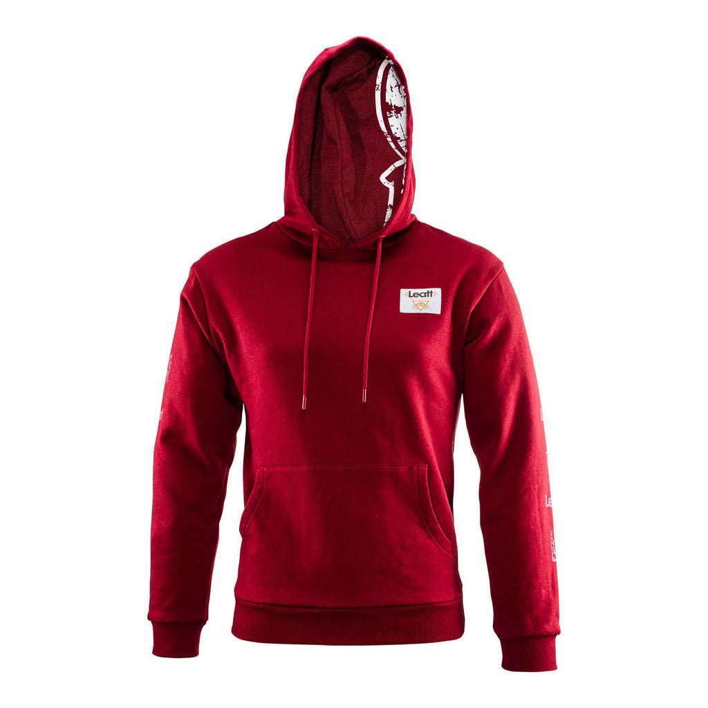 Leatt Core Hoodie - Ruby