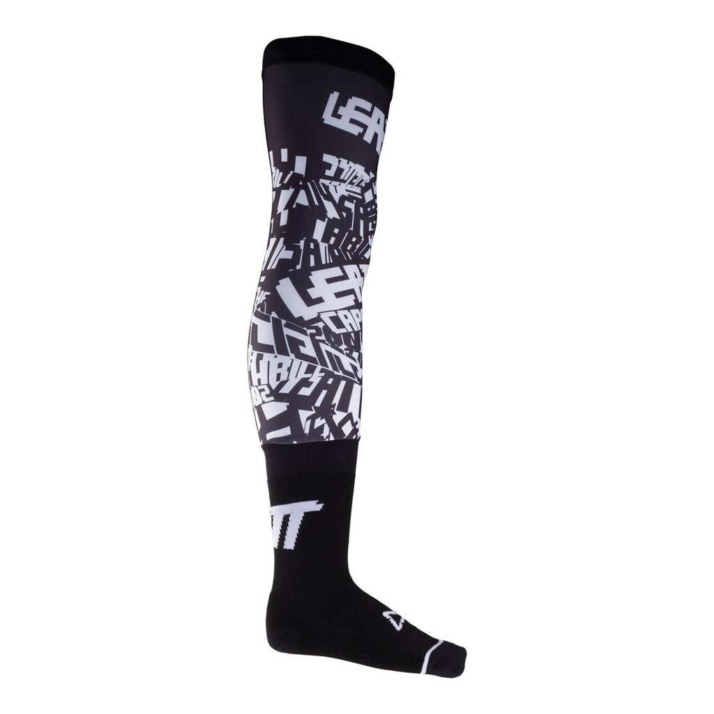 Leatt 2025 Knee Brace Socks - Black / White