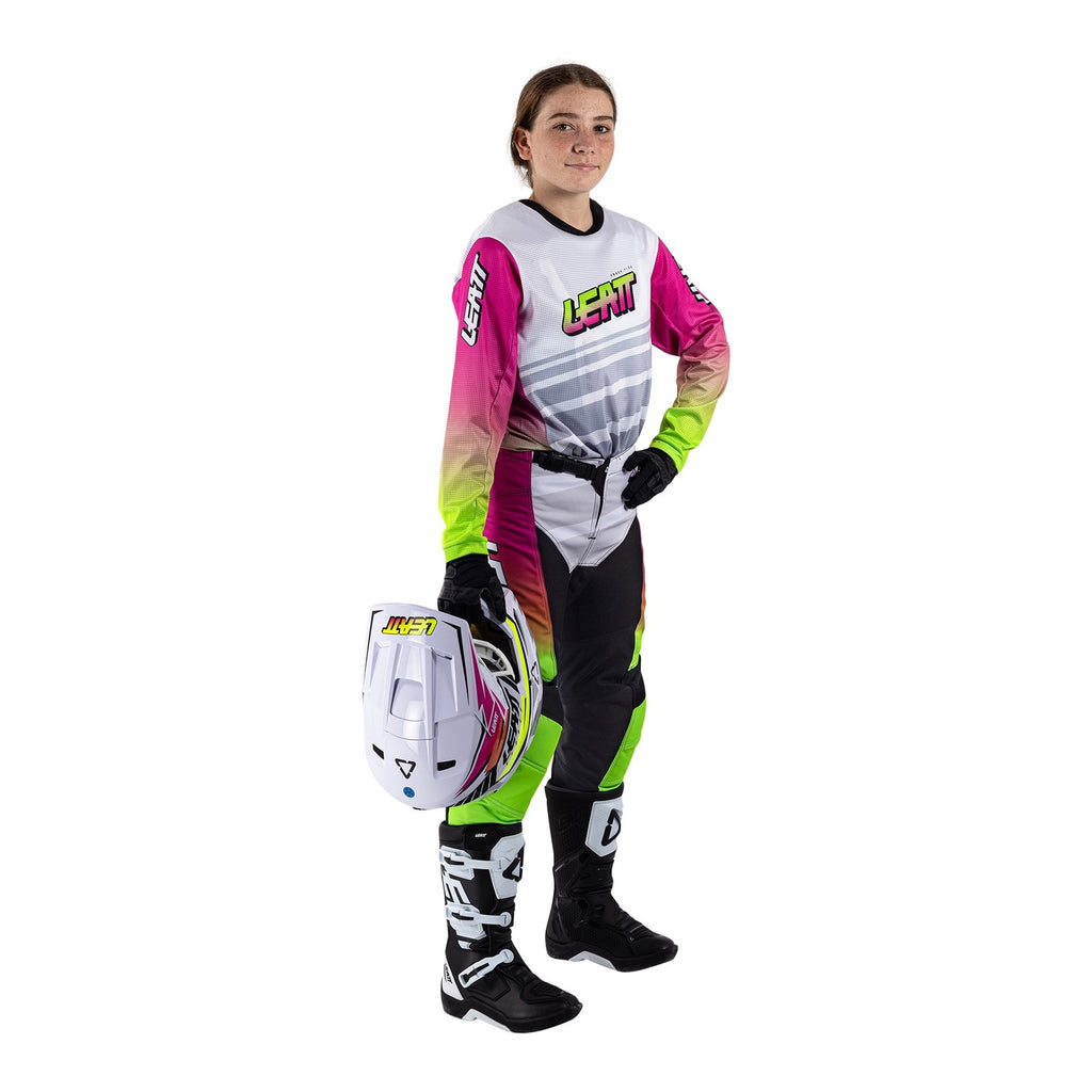 Leatt 2026 3.5 Junior Ride Kit - Retro Pink