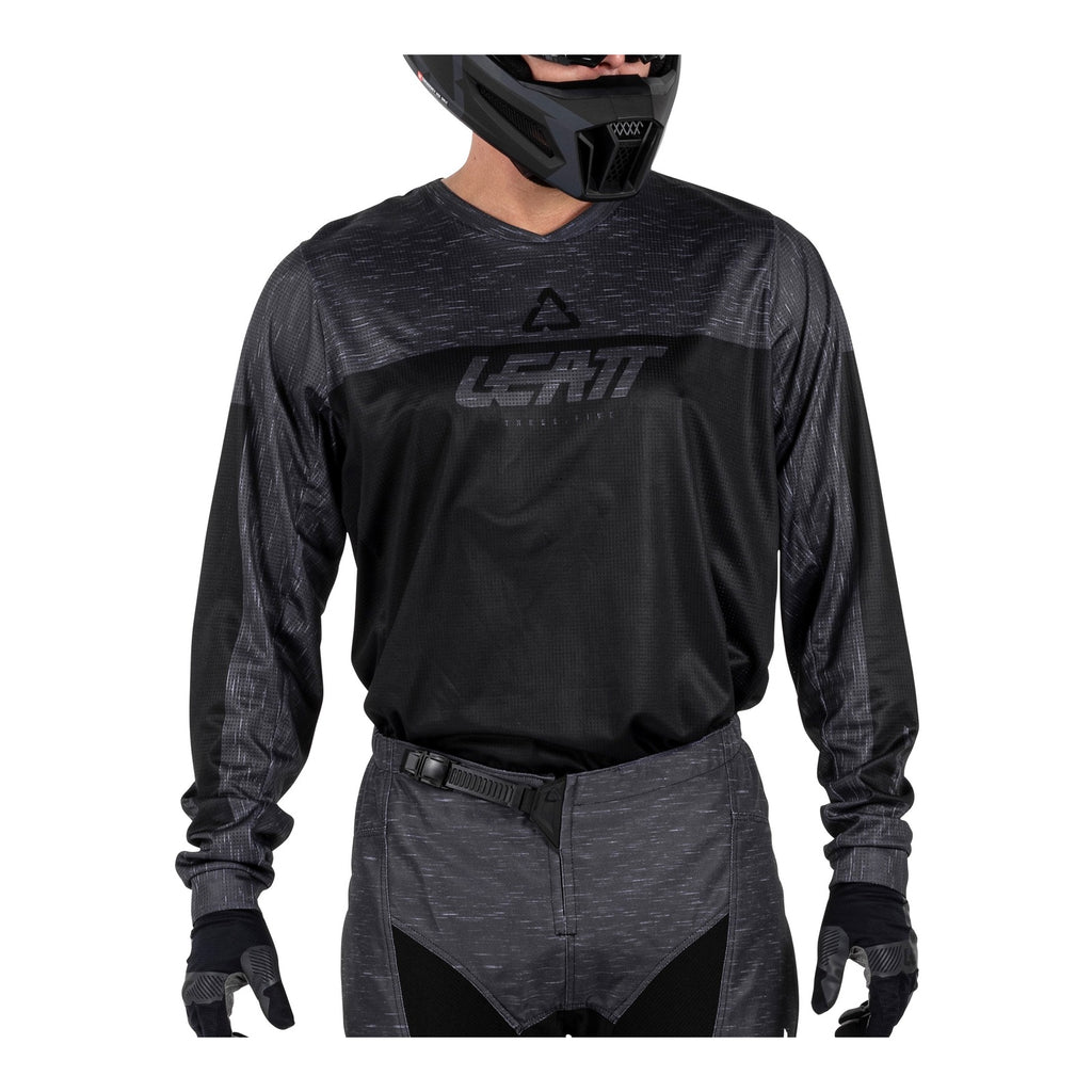 Leatt 2026 3.5 Jersey - Stealth Black / Grey