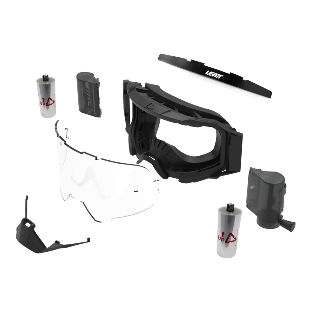 Leatt 5.5 Velocity Goggle Roll-off - Purple / Clear 83%