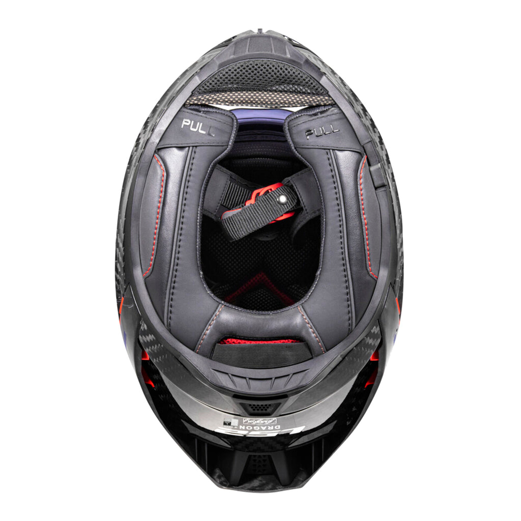 LS2 FF807 Dragon Helmet - Matte Carbon 06