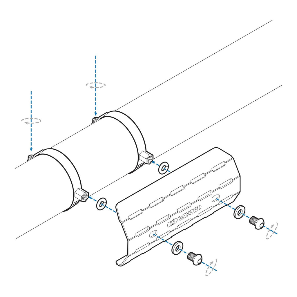 Oxford Scrambler Exhaust Heat Shield