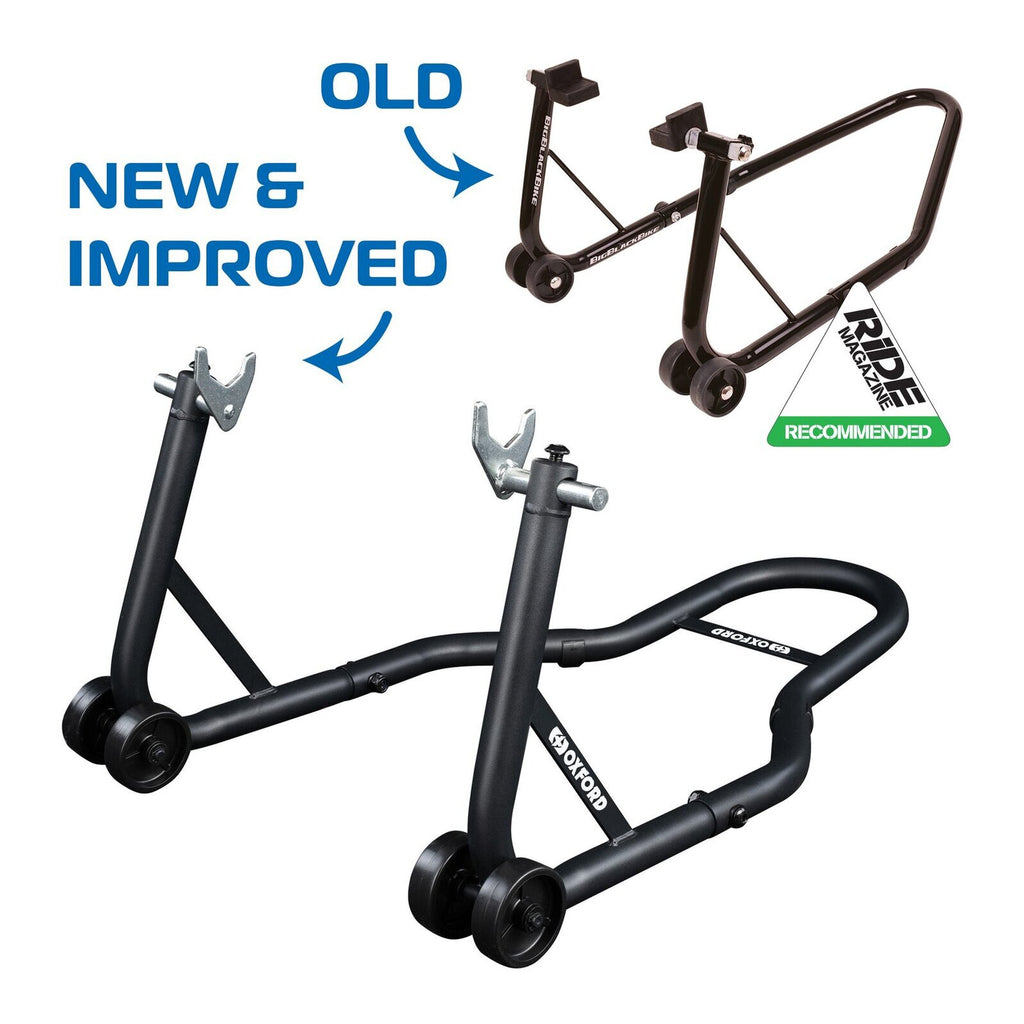 Oxford Black Bike Rear Paddock Stand