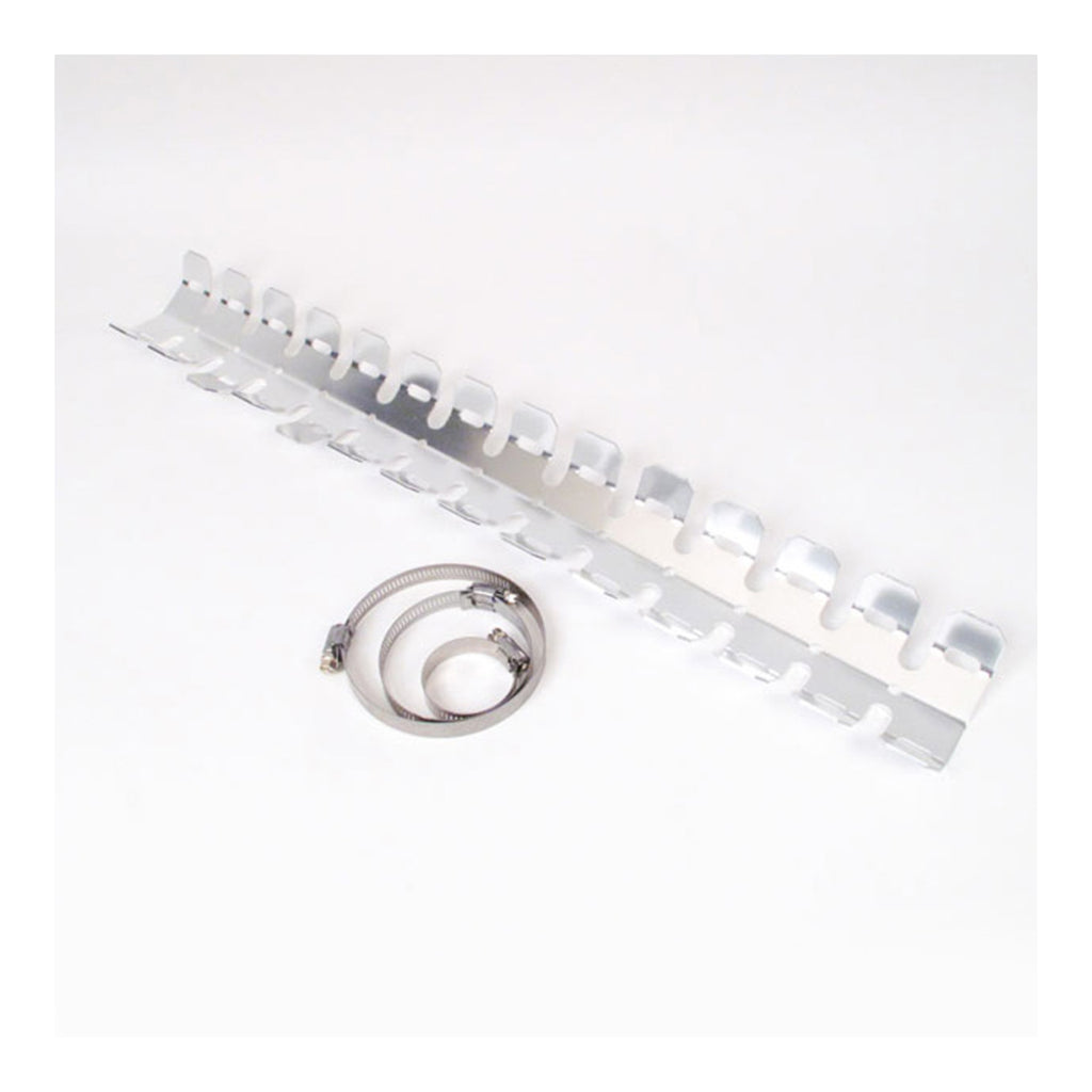 Whites Head Pipe Guard with Clamp - Silver