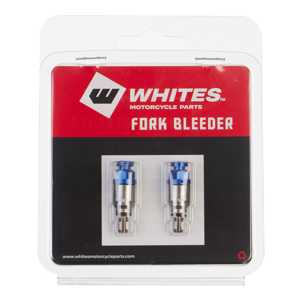 Whites Fork Bleeder Valve - M5 x 0.8 (Blue)